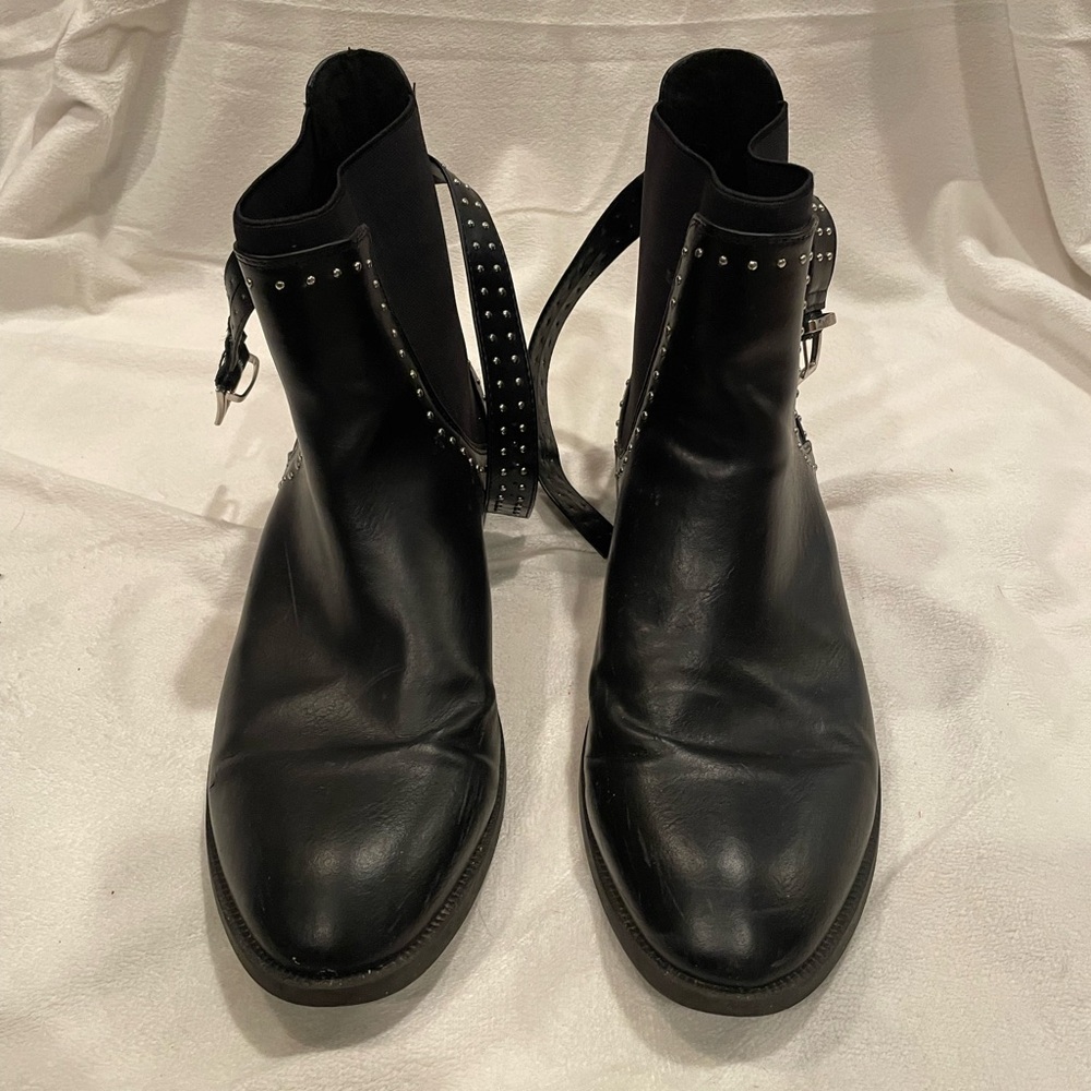 ASOS booties with stud detail.